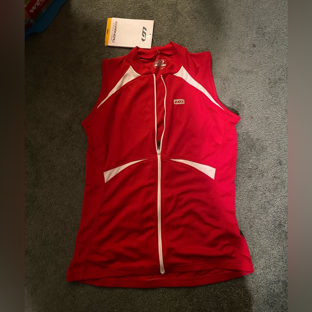 Ladies GARNEAU RED TANK TOP, BRAND NEW